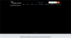 Desktop Screenshot of bosslimos.ca